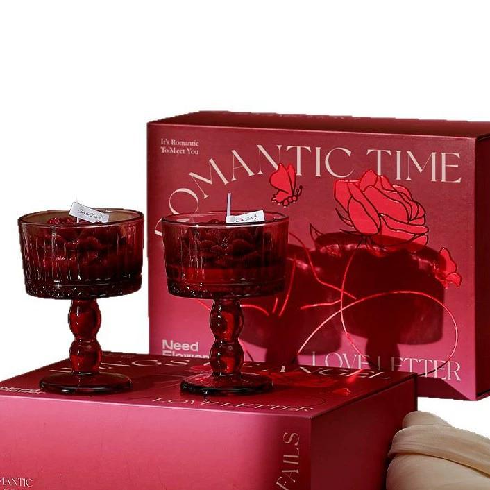 Vela aromática de rosas para regalo, decoración romántica de bodas y aniversarios
Vela aromática de rosas para regalo, decoración romántica de bodas y aniversarios