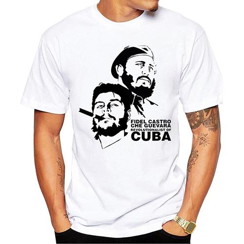 2020 Men New Fashion Che Guevara and Fidel Castro Printed Tshirt Short Sleeve Casual Tee Shirts Cool Design Tops S
2020 Men New Fashion Che Guevara and Fidel Castro Printed Tshirt Short Sleeve Casual Tee Shirts Cool Design Tops S