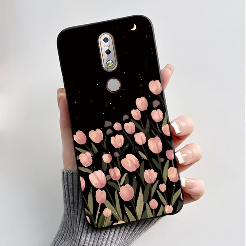 Printing Pattern Case For Nokia 7.1/Nokia 7 Plus Fundas Nokia7 Cover Soft Silicone Black Shell Cute Flower Cartoon Casing Coque Nokia 7.1
Printing Pattern Case For Nokia 7.1/Nokia 7 Plus Fundas Nokia7 Cover Soft Silicone Black Shell Cute Flower Cartoon Casing Coque Nokia 7.1