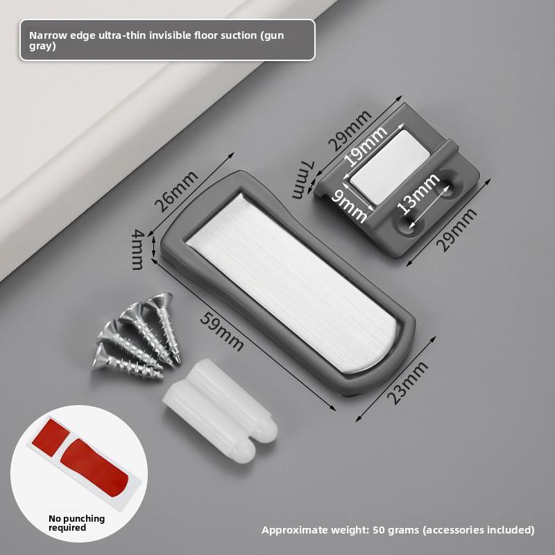 Non Perforated Ultra-thin Invisible Minimalist Suction Suitable for Extremely Narrow Framed Glass Doors Household Door Suction
Non Perforated Ultra-thin Invisible Minimalist Suction Suitable for Extremely Narrow Framed Glass Doors Household Door Suction