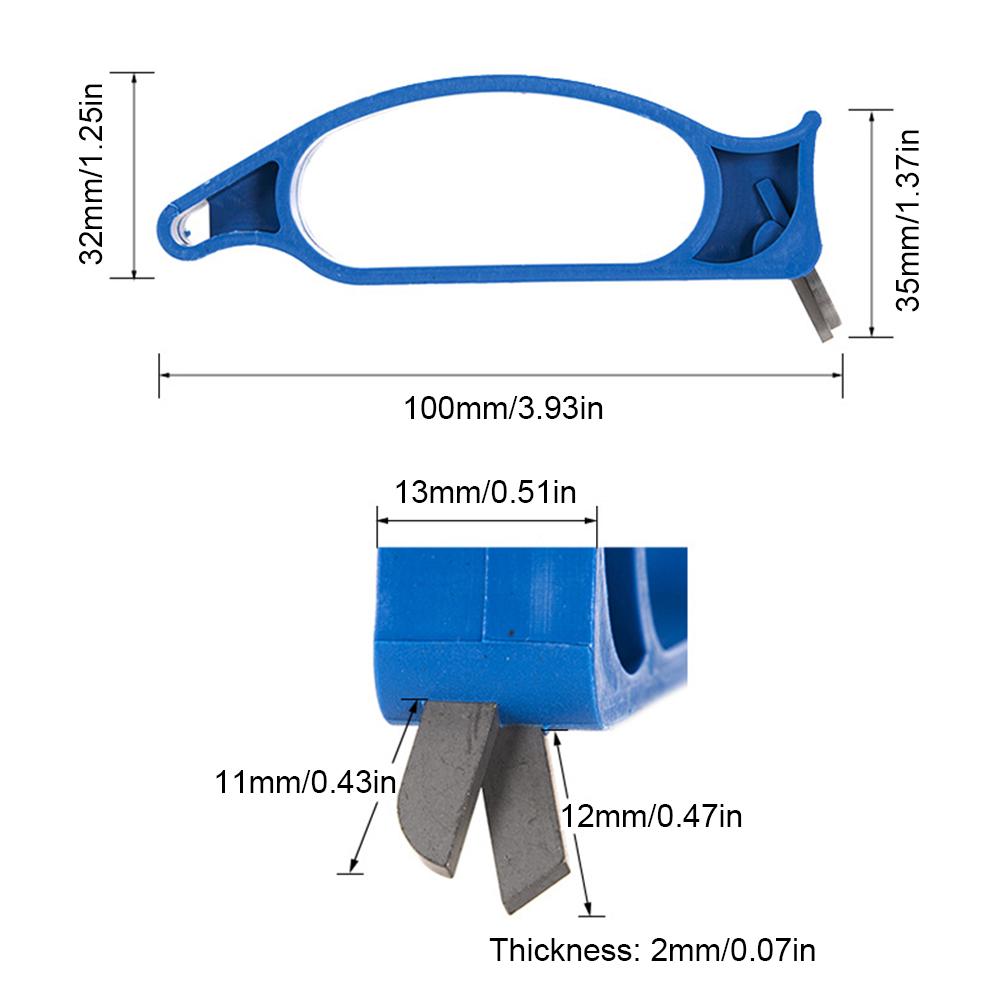 Winter Ice Fishing File Portable Fishing Drill Sharpener 10cm Blue Spiral Drilling Bit ABS Diamond Outdoor Tackles for Fishing China Mainland
Winter Ice Fishing File Portable Fishing Drill Sharpener 10cm Blue Spiral Drilling Bit ABS Diamond Outdoor Tackles for Fishing China Mainland
