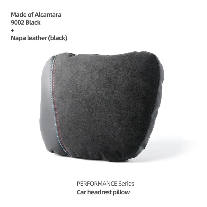 For BMW F30 G30 F20 G20 E90 F32 E60 E39 F15 F10 X1 X3 X4 X5 X6 Made of Alcantara Headrest Neck Pillows Car Interior Accessories 9002 Black Napa
For BMW F30 G30 F20 G20 E90 F32 E60 E39 F15 F10 X1 X3 X4 X5 X6 Made of Alcantara Headrest Neck Pillows Car Interior Accessories 9002 Black Napa