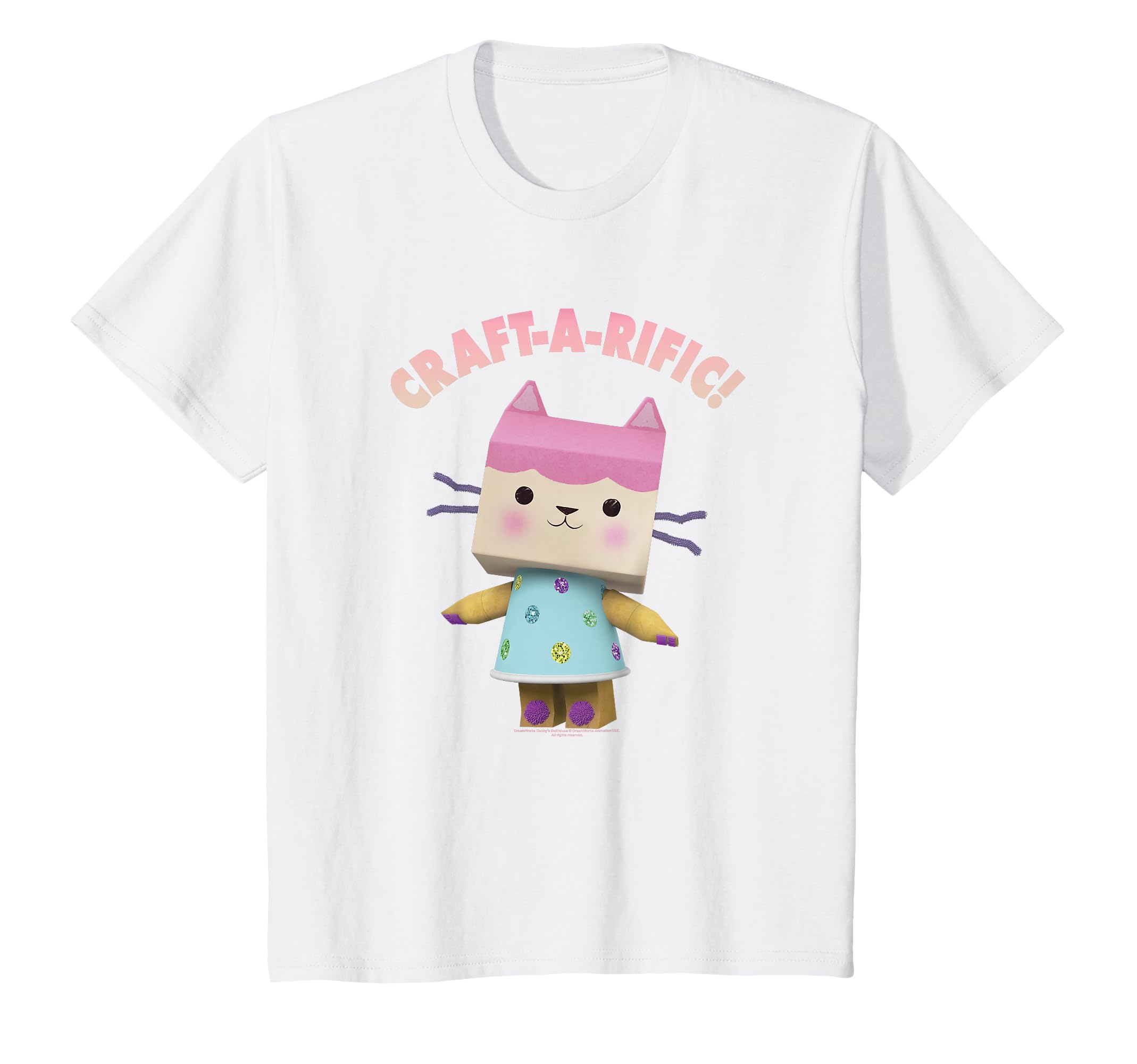 Kids Gabby s Dollhouse Baby Box Craft-A-Rific T-Shirt
Kids Gabby s Dollhouse Baby Box Craft-A-Rific T-Shirt