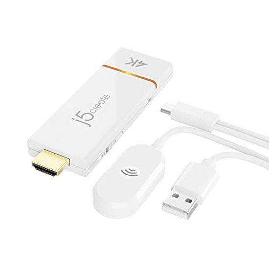 j5create Беспроводной 4K-вход, совместимый с HDMI-приемником, маршрутизатор не требуется, расстояние 15 м с Windows, Mac, Android или Googlecast через iOS Display
j5create Беспроводной 4K-вход, совместимый с HDMI-приемником, маршрутизатор не требуется, расстояние 15 м с Windows, Mac, Android или Googlecast через iOS Display