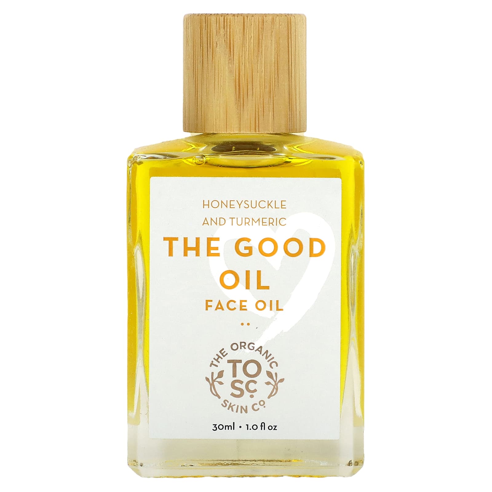 The Organic Skin Co., The Good Oil, Face Oil, Honeysuckle & Turmeric, 30 Ml (1 Fl Oz)
The Organic Skin Co., The Good Oil, Face Oil, Honeysuckle & Turmeric, 30 Ml (1 Fl Oz)