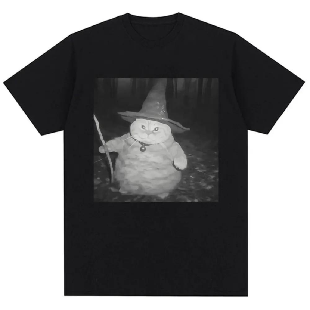 Fat Wizard Cat Funny Meme Graphic T Shirts Trend Humor Joke Novelty Men Women Short Sleeve Oversized 100% Cotton Vintage T-shirt XXXXXL чёрный
Fat Wizard Cat Funny Meme Graphic T Shirts Trend Humor Joke Novelty Men Women Short Sleeve Oversized 100% Cotton Vintage T-shirt XXXXXL чёрный