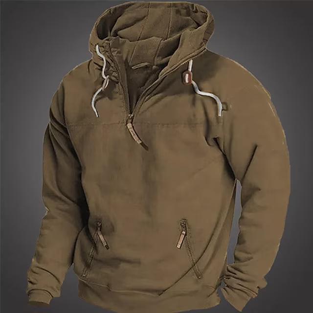 Men s Hooded Long Sleeve Sweatshirt Jacket - Solid Color, Autumn/Winter, European Size, Thickened Casual Design S
Men s Hooded Long Sleeve Sweatshirt Jacket - Solid Color, Autumn/Winter, European Size, Thickened Casual Design S