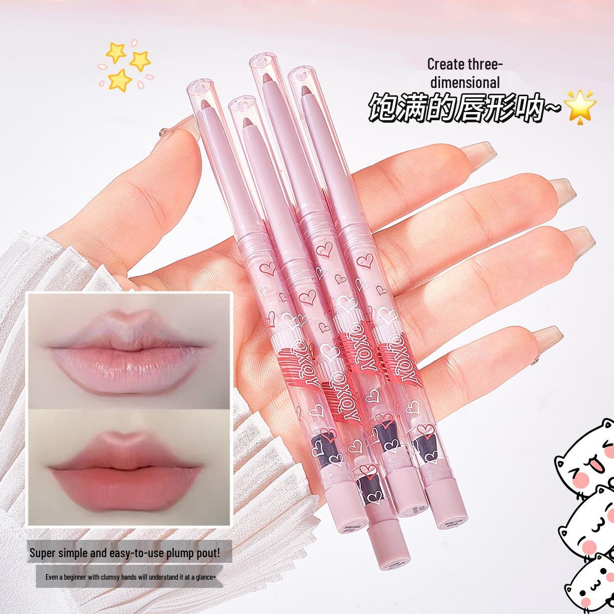 QXQY Matte Plumping Lip Liner: Defines lip shape, waterproof, fade-resistant with built-in sharpener. 300mg
QXQY Matte Plumping Lip Liner: Defines lip shape, waterproof, fade-resistant with built-in sharpener. 300mg