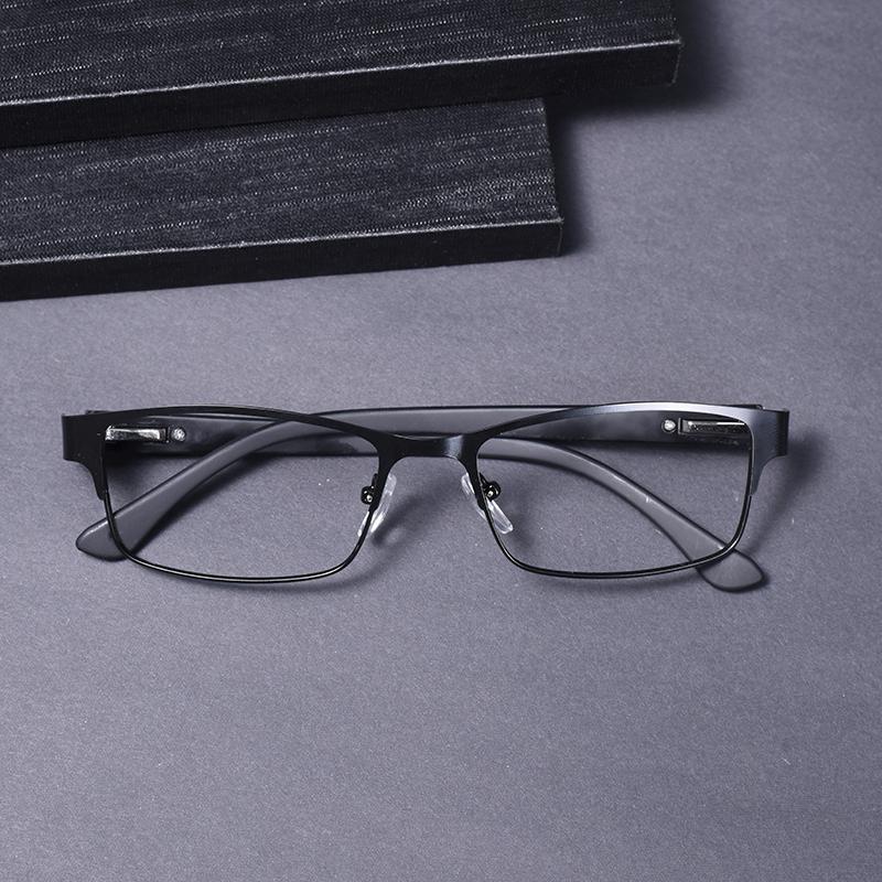Black Frame Alloy Anti Blue Light Reading Glasses Coated Lenses Business Eyeglasses With Spring Hinge TR90 Legs+125+175+225 +400 чорний
Black Frame Alloy Anti Blue Light Reading Glasses Coated Lenses Business Eyeglasses With Spring Hinge TR90 Legs+125+175+225 +400 чорний
