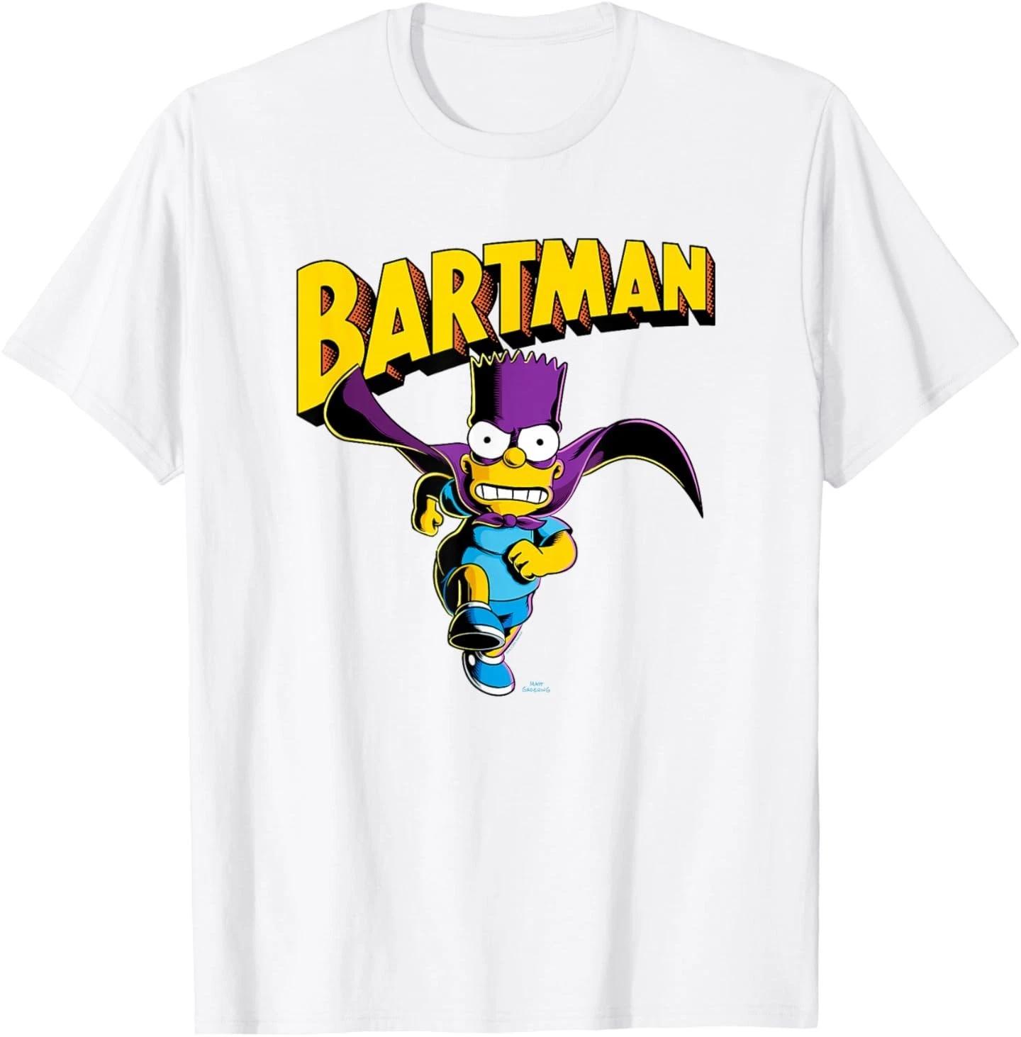 The Simpsons Bart Simpson Bartman Running Super Hero Logo T-Shirt 3XL
The Simpsons Bart Simpson Bartman Running Super Hero Logo T-Shirt 3XL