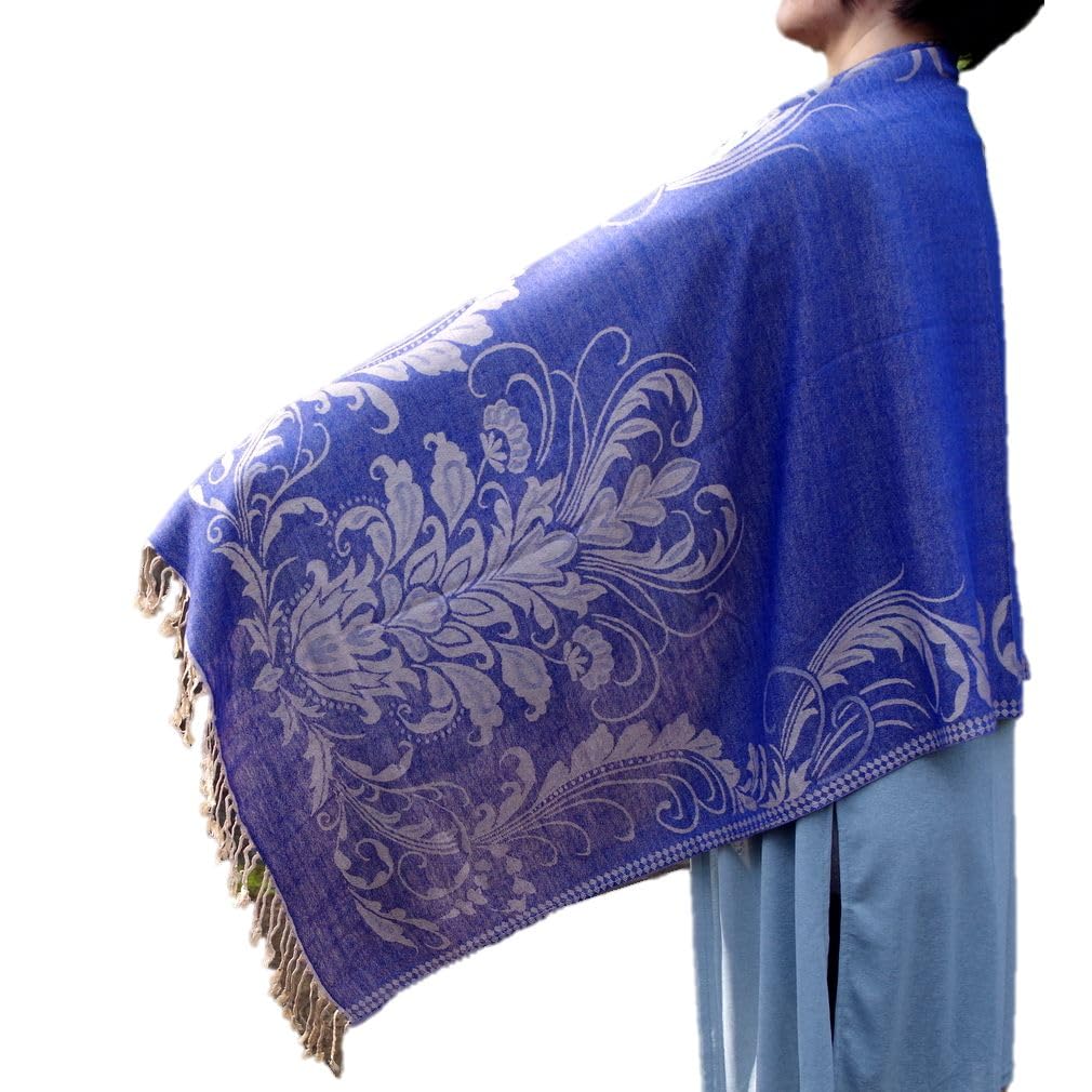 Large Stole with Floral Pashmina Cashmere Touch all over the Pattern, Blue, Spring, Mother s Day, Gift, Autumn/Winter, Women s Shawl, Style, [.a синій
Large Stole with Floral Pashmina Cashmere Touch all over the Pattern, Blue, Spring, Mother s Day, Gift, Autumn/Winter, Women s Shawl, Style, [.a синій