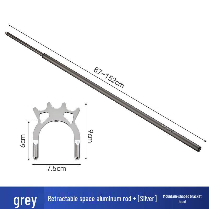 Retractable Billiard Pool Cue Bridge with Cross Head
Retractable Billiard Pool Cue Bridge with Cross Head