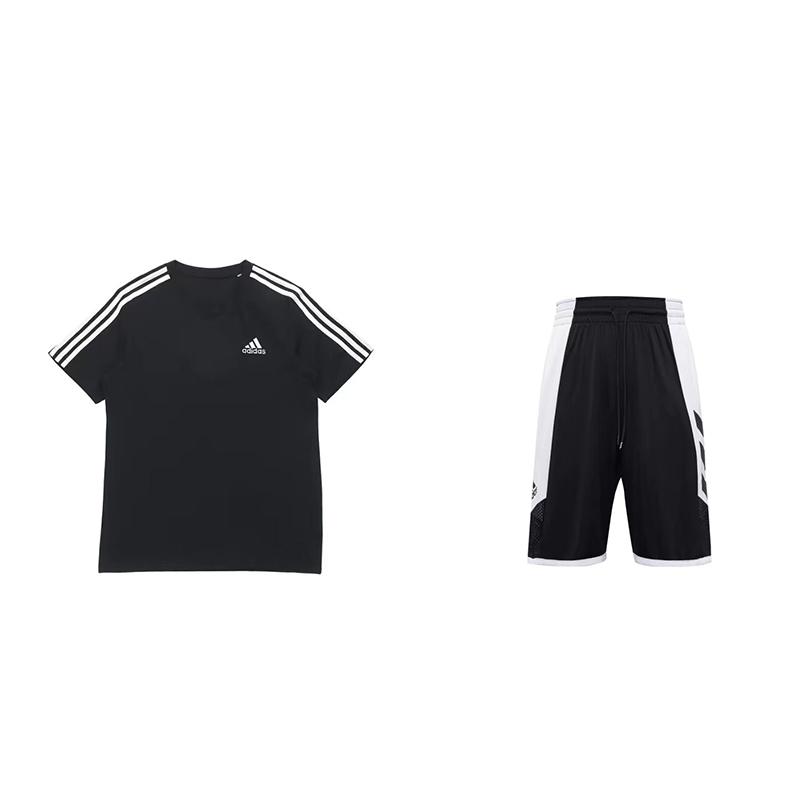 Футболка с коротким рукавом и принтом Adidas Training Three Stripes Crew Neck, баскетбольные шорты, повседневный спортивный комплект, спортивный комплект унисекс GL3732+FH7947 XL
Футболка с коротким рукавом и принтом Adidas Training Three Stripes Crew Neck, баскетбольные шорты, повседневный спортивный комплект, спортивный комплект унисекс GL3732+FH7947 XL