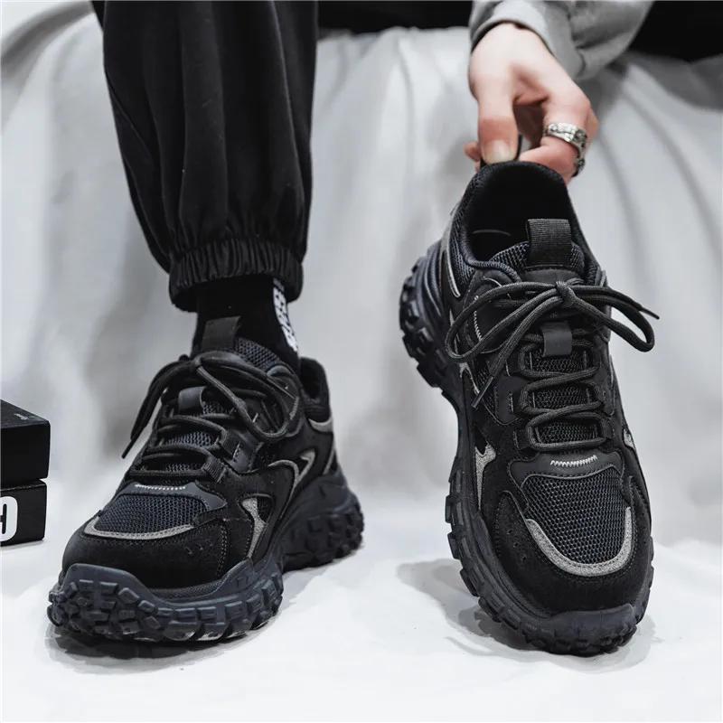 New Men Casual Sport Shoes Youth Fashion Thick-soled Chunky Sneakers Winter Plush Warm Boots 44 чорний
New Men Casual Sport Shoes Youth Fashion Thick-soled Chunky Sneakers Winter Plush Warm Boots 44 чорний