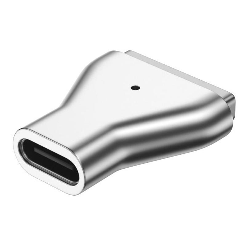 For MacBook Air/Pro USB Type-C to Compatible with Magsafe 2 Magnetic Adapter Aluminum Alloy PD Fast Charging Adapter with Indicator Light As Shown A
For MacBook Air/Pro USB Type-C to Compatible with Magsafe 2 Magnetic Adapter Aluminum Alloy PD Fast Charging Adapter with Indicator Light As Shown A