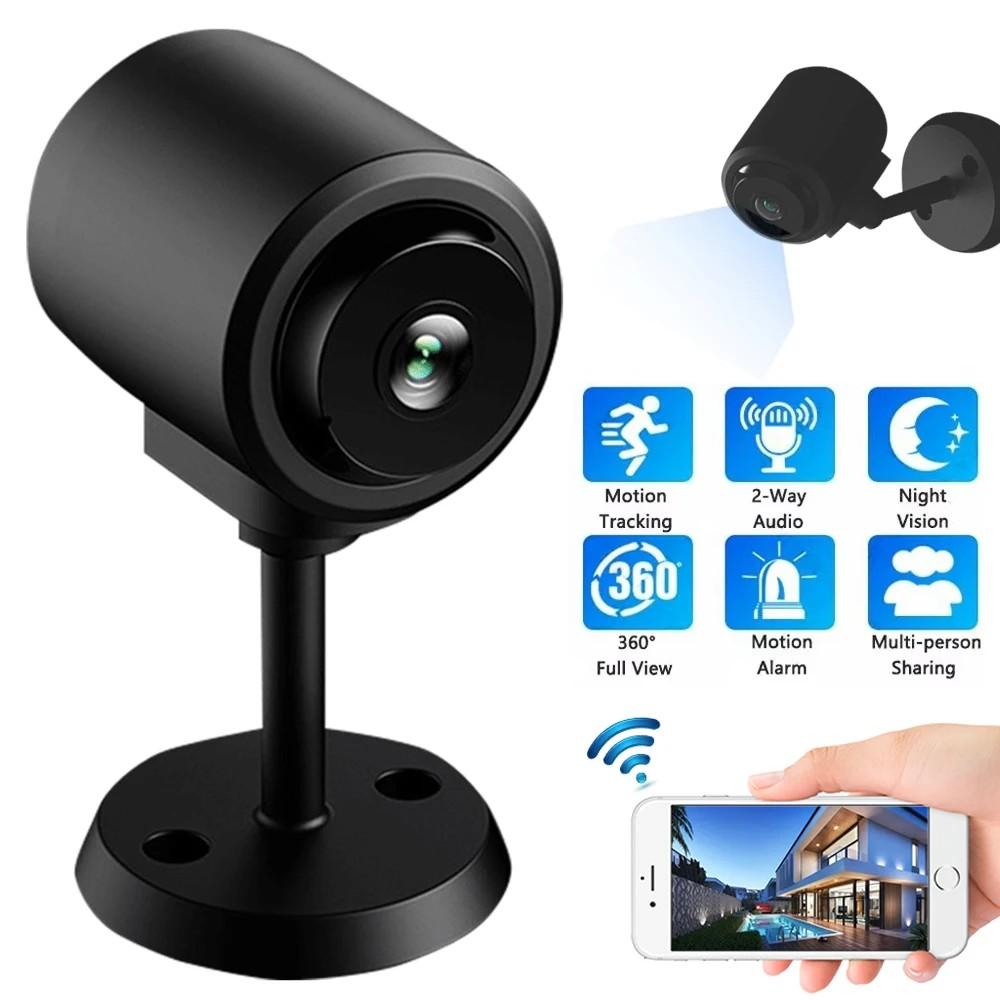 Mini Camera Wireless WiFi Remote HD Camera With Built-In Battery Smart Life Upgraded 1080P Video Night Home Security Cam чорний
Mini Camera Wireless WiFi Remote HD Camera With Built-In Battery Smart Life Upgraded 1080P Video Night Home Security Cam чорний