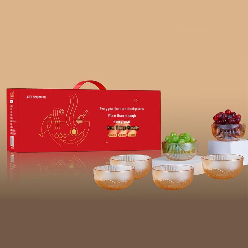 Qiao Zhiya Heat-Resistant Glass Bowl Set
Qiao Zhiya Heat-Resistant Glass Bowl Set