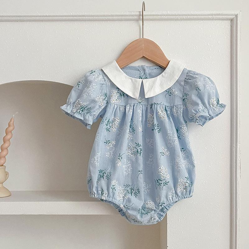 Girls Baby Floral Dress & Peter Pan Collar Romper Set 90 cm
Girls Baby Floral Dress & Peter Pan Collar Romper Set 90 cm