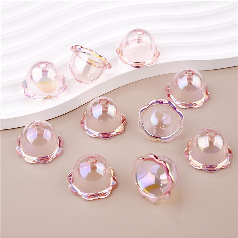 10 PCS Colorful Wind Bell Beads 24 * 15mm DIY Handmade Wind Chime Flower Accessories Acrylic Beaded Necklace Material Pendant
10 PCS Colorful Wind Bell Beads 24 * 15mm DIY Handmade Wind Chime Flower Accessories Acrylic Beaded Necklace Material Pendant