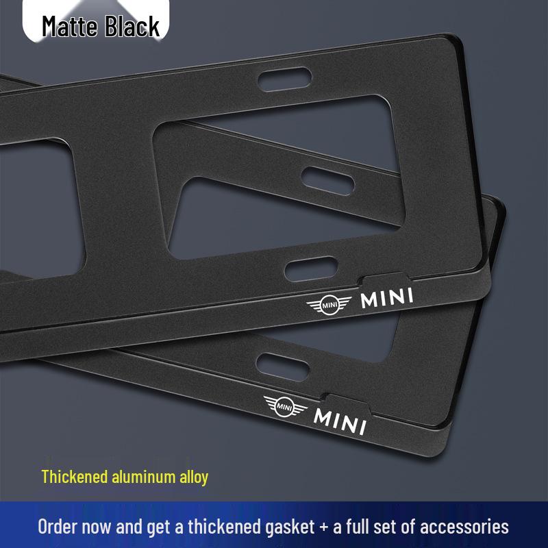 Рамка номерного знака Mini Cooper для нових правил дорожнього руху - Підходить для моделей F56 F54
Рамка номерного знака Mini Cooper для нових правил дорожнього руху - Підходить для моделей F56 F54