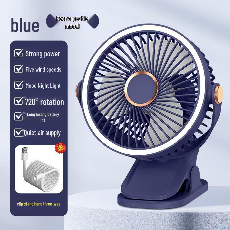 Compact Silent USB Desk Fan for Dorms & Offices F71 Clip Fan синій
Compact Silent USB Desk Fan for Dorms & Offices F71 Clip Fan синій