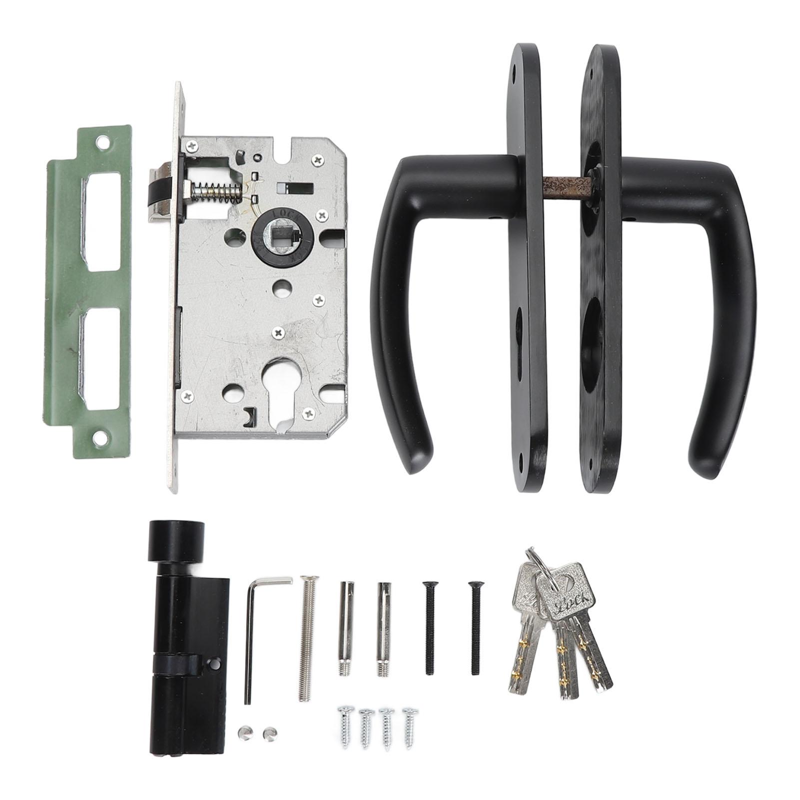 Door Handle Lock Set Aluminum Alloy Stainless Steel Universal Door Entry Lever Lock for Bedroom
Door Handle Lock Set Aluminum Alloy Stainless Steel Universal Door Entry Lever Lock for Bedroom