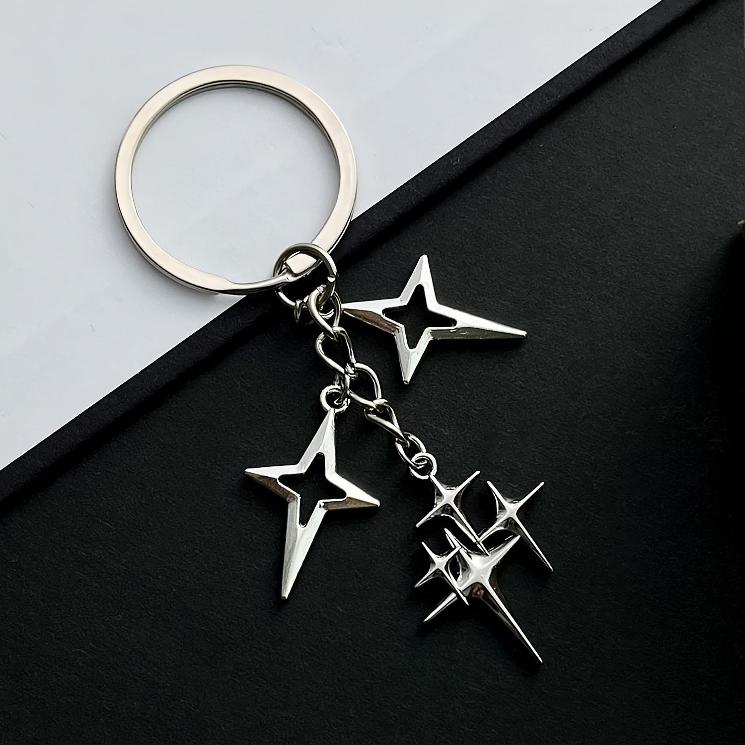 1pc Four-pointed Star Keychain - Key Ring For - Fashion Pendant For Bag Backpack Car Key - Trendy Accessory For Fashionable
1pc Four-pointed Star Keychain - Key Ring For - Fashion Pendant For Bag Backpack Car Key - Trendy Accessory For Fashionable