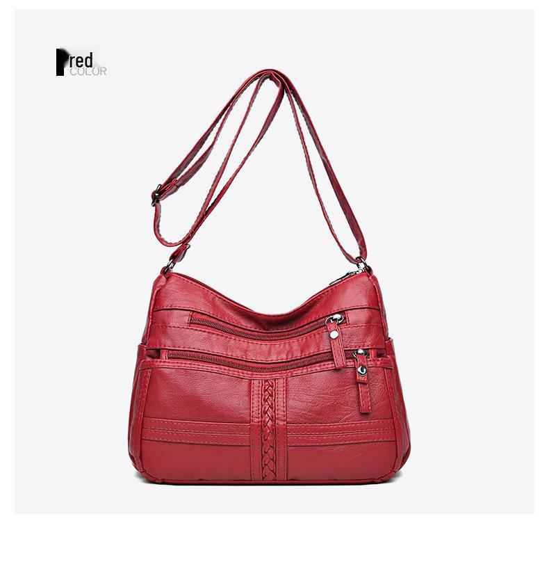 Women s Multi-Pocket Crossbody Bag: Genuine Leather Texture, Soft PU, Large Capacity, Versatile Design червоний
Women s Multi-Pocket Crossbody Bag: Genuine Leather Texture, Soft PU, Large Capacity, Versatile Design червоний