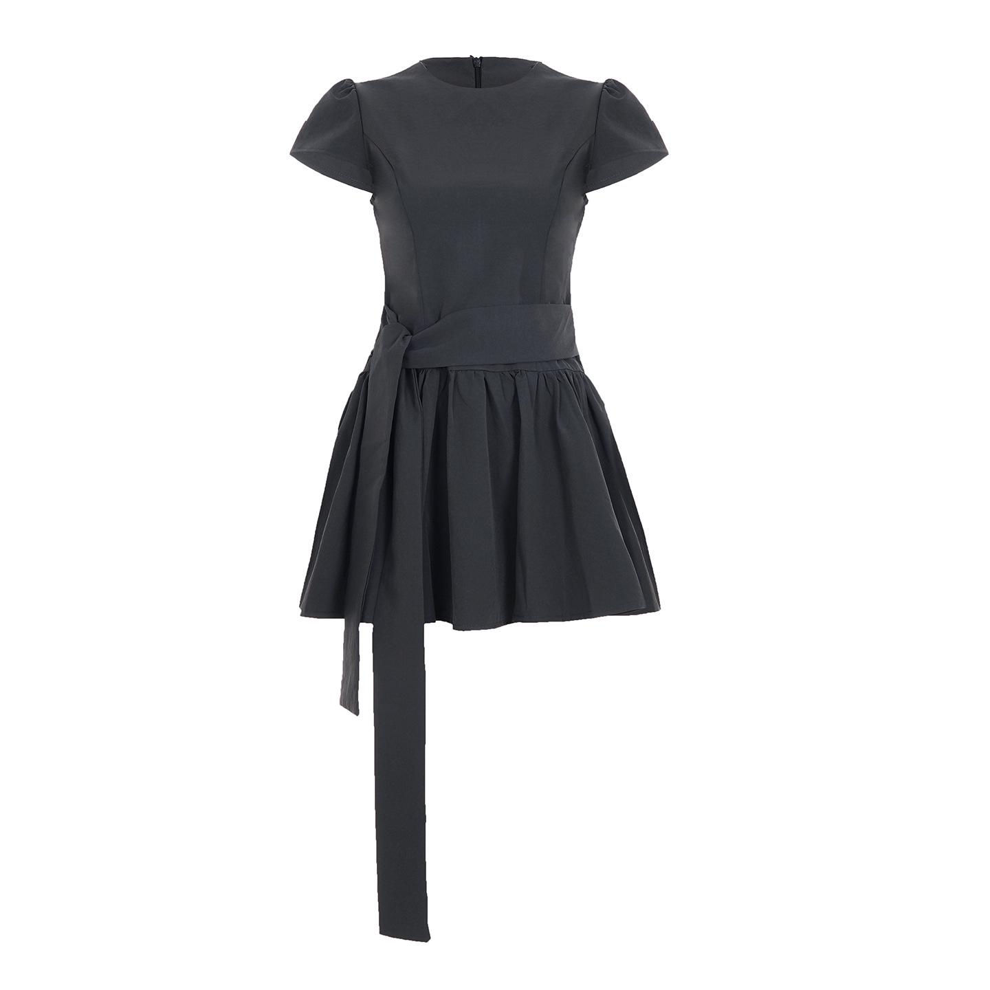 Women s Summer A-line Tie Waist Round Neck Dress with Irregular Pleated Hem Large сірий колір
Women s Summer A-line Tie Waist Round Neck Dress with Irregular Pleated Hem Large сірий колір