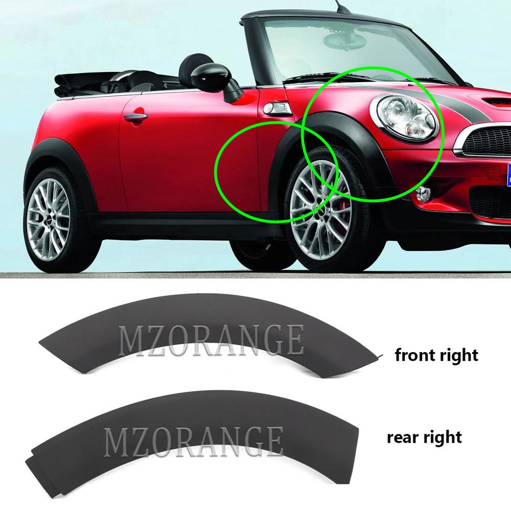 4pcs Front Wheel Arch Trim Fender Trim Rubber for Mini Cooper 2002-2008 for BMW MINI COVER Left Right 51131505864 51131505865 right front rear
4pcs Front Wheel Arch Trim Fender Trim Rubber for Mini Cooper 2002-2008 for BMW MINI COVER Left Right 51131505864 51131505865 right front rear