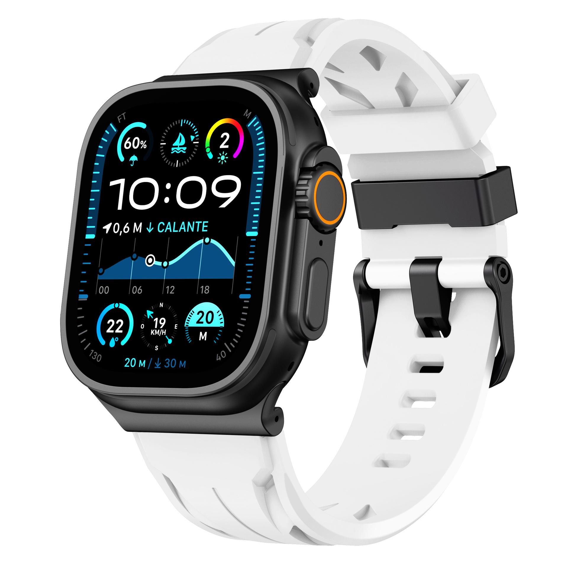 Силиконовый ремешок для Apple Watch Ultra 3 2 49 мм 46 мм 45 мм 44 мм Спортивный Люксовый Ремешок Для Iwatch Серии 11 10 9 8 7 6 5 4 Se3 Ремешок 49mm 46mm 45mm 44mm&L(215mm) белый
Силиконовый ремешок для Apple Watch Ultra 3 2 49 мм 46 мм 45 мм 44 мм Спортивный Люксовый Ремешок Для Iwatch Серии 11 10 9 8 7 6 5 4 Se3 Ремешок 49mm 46mm 45mm 44mm&L(215mm) белый