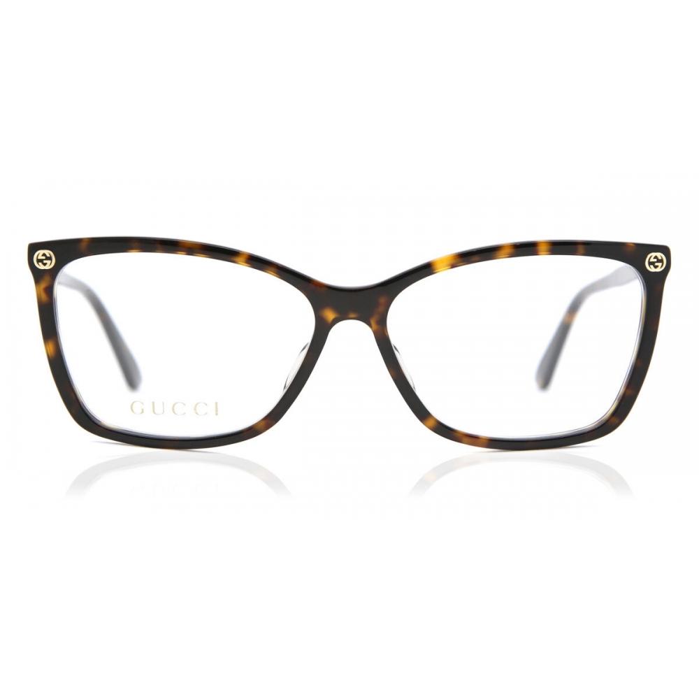 Gucci Gg0025o 002 Women Eyeglasses Tortoiseshell/56 
Gucci Gg0025o 002 Women Eyeglasses Tortoiseshell/56