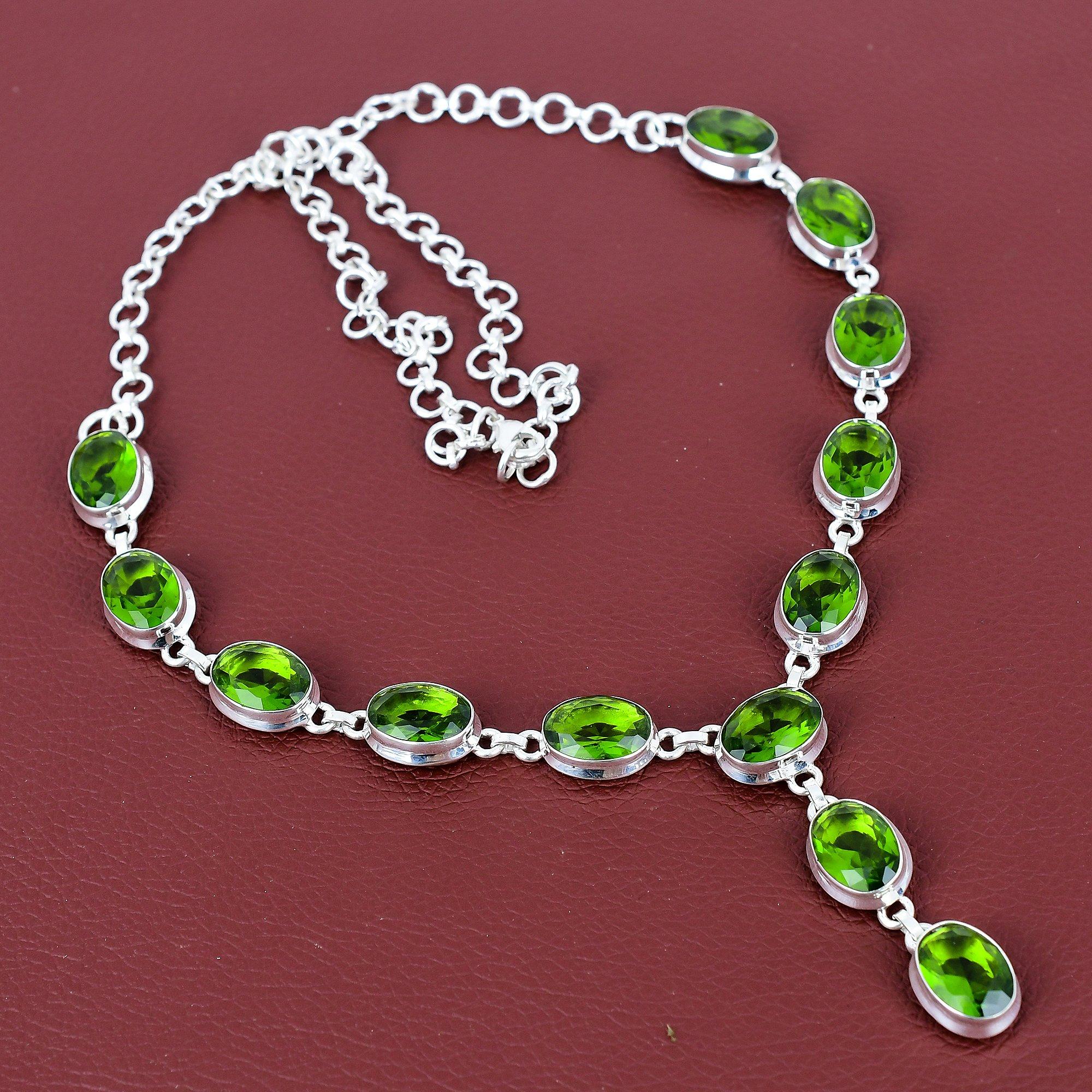 Faceted peridot necklace 925 sterling silver necklace adjustable chain necklace very pretty gemstone jewelry handmade necklace gifts for mom Adjustable
Faceted peridot necklace 925 sterling silver necklace adjustable chain necklace very pretty gemstone jewelry handmade necklace gifts for mom Adjustable