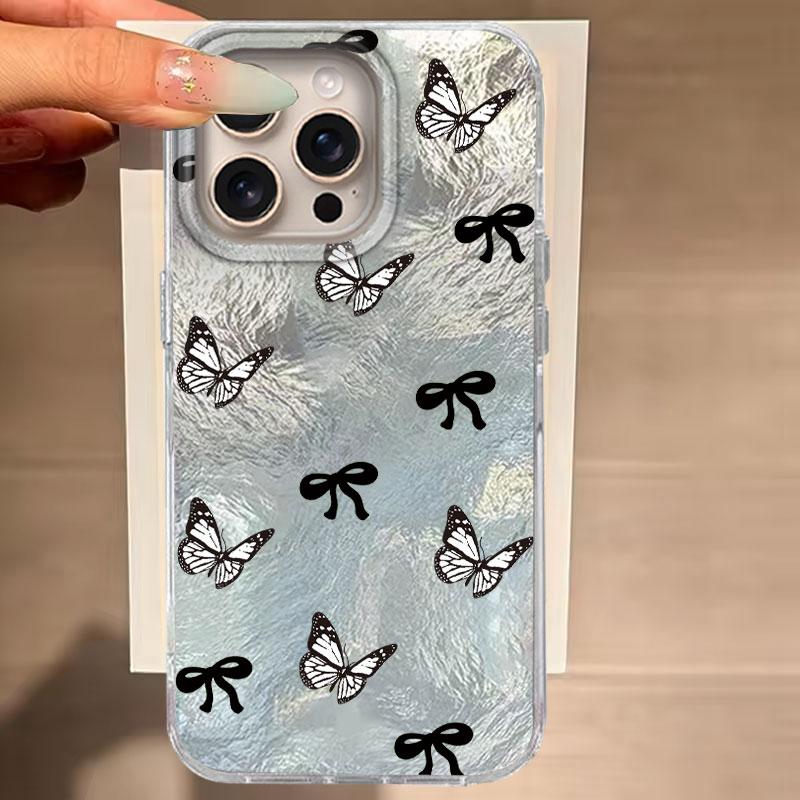 For iPhone 16 15 14 13 12 7 8 Plus Pro Max 16e 11 SE 2020 XS XR 5G Phone Case Black Butterfly Bow Vortex Pattern Bumper Shells iPhone 7 Plus
For iPhone 16 15 14 13 12 7 8 Plus Pro Max 16e 11 SE 2020 XS XR 5G Phone Case Black Butterfly Bow Vortex Pattern Bumper Shells iPhone 7 Plus