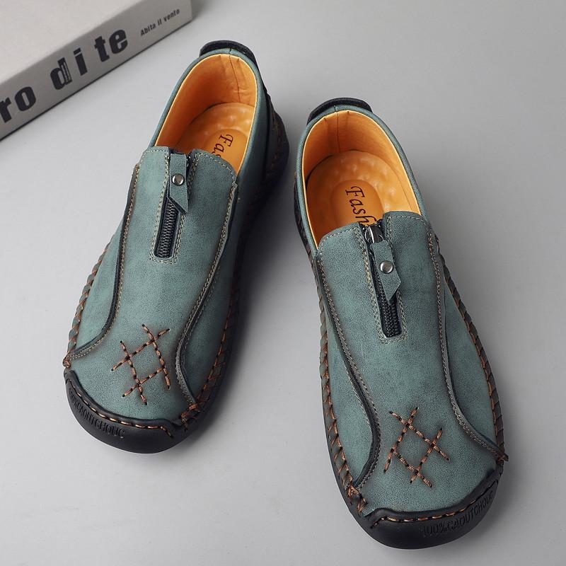 Модная мужская повседневная кожаная обувь ручной работы, уличная мужская обувь для вождения на мягкой подошве, лоферы 44 зелёный
Модная мужская повседневная кожаная обувь ручной работы, уличная мужская обувь для вождения на мягкой подошве, лоферы 44 зелёный