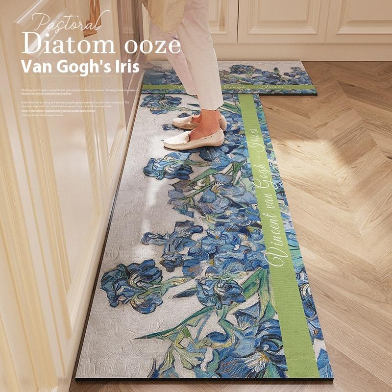 VIKAMA Коврик из диатомовой земли с ярким принтом, моющийся, кухонный, противоскользящий, напольный коврик для туалета, прихожей, абсорбирующий, коврики 40X60CM(1.3X2FT
VIKAMA Коврик из диатомовой земли с ярким принтом, моющийся, кухонный, противоскользящий, напольный коврик для туалета, прихожей, абсорбирующий, коврики 40X60CM(1.3X2FT