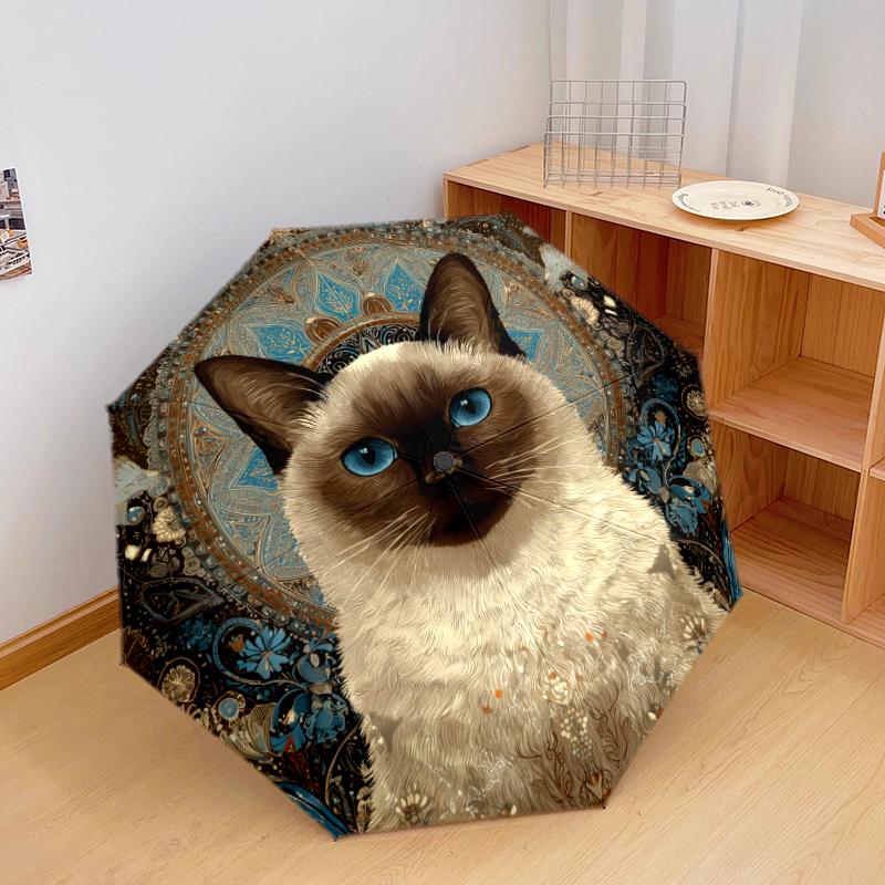 1 PC Automatic Folding Umbrella - Beautiful cat Pattern, Portable & Foldable Design with 8 Ribs, Christmas Birthday Gifts
1 PC Automatic Folding Umbrella - Beautiful cat Pattern, Portable & Foldable Design with 8 Ribs, Christmas Birthday Gifts