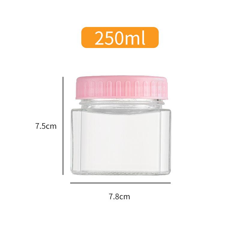 Macaron Series Transparent Sealed Glass Storage Jar for Dried Fruit, Tea, and Candy - Moisture-Proof Kitchen Container
Macaron Series Transparent Sealed Glass Storage Jar for Dried Fruit, Tea, and Candy - Moisture-Proof Kitchen Container