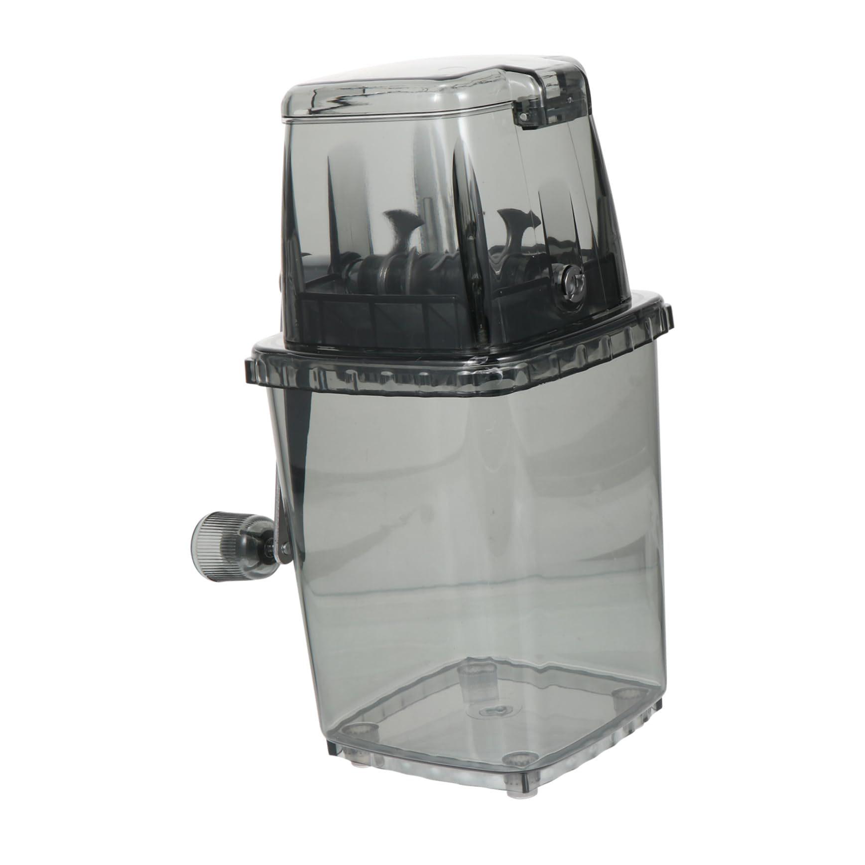 Compact Manual Ice Crusher and Smoothie Maker
Compact Manual Ice Crusher and Smoothie Maker