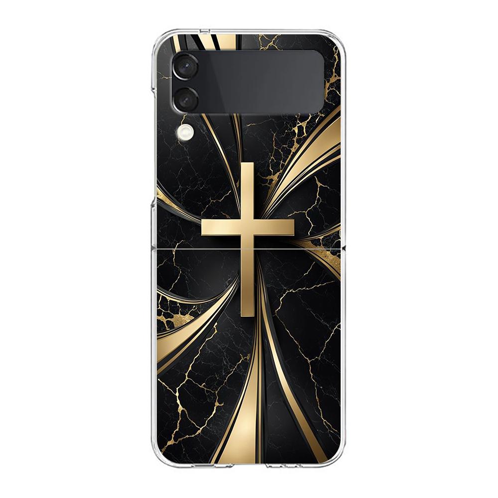Phone Cover For Samsung Galaxy Z Flip 6 5 4 Case Transparent For Samsung Z Flip 3 Hard PC Shell Bling Glitter Gothic Cross Capas Z Flip 6
Phone Cover For Samsung Galaxy Z Flip 6 5 4 Case Transparent For Samsung Z Flip 3 Hard PC Shell Bling Glitter Gothic Cross Capas Z Flip 6