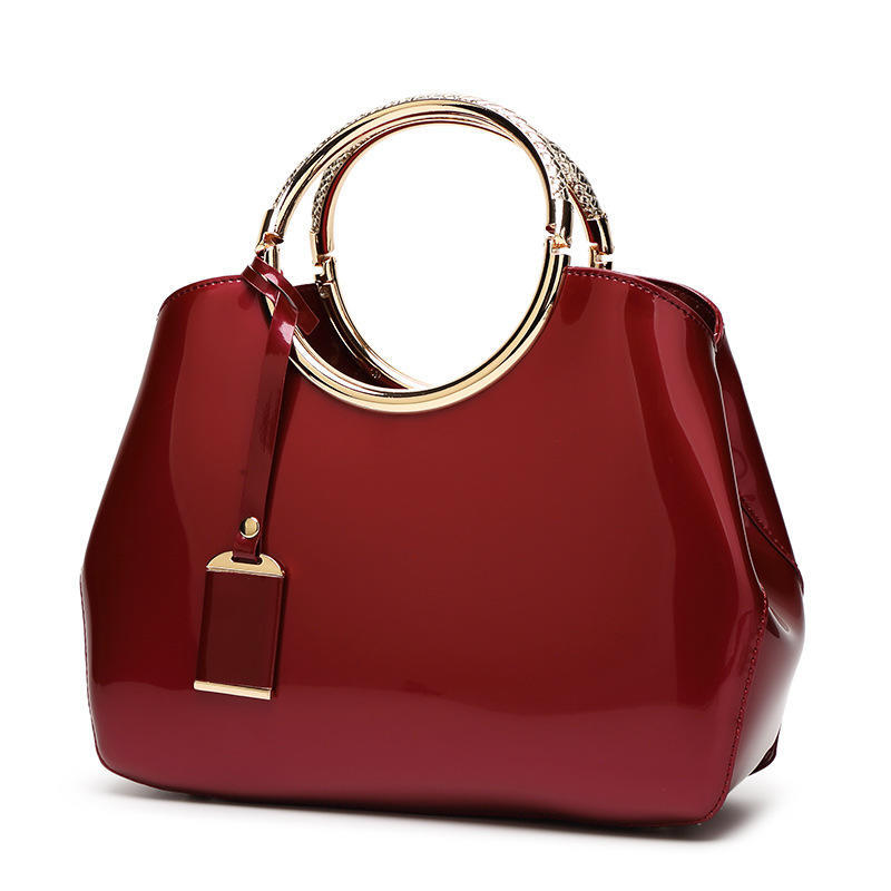 Patent Leather Shoulder Bag 2026 New Women s Bag Shiny Handbag KTY 28cm*10.5cm*22cm бордовий
Patent Leather Shoulder Bag 2026 New Women s Bag Shiny Handbag KTY 28cm*10.5cm*22cm бордовий