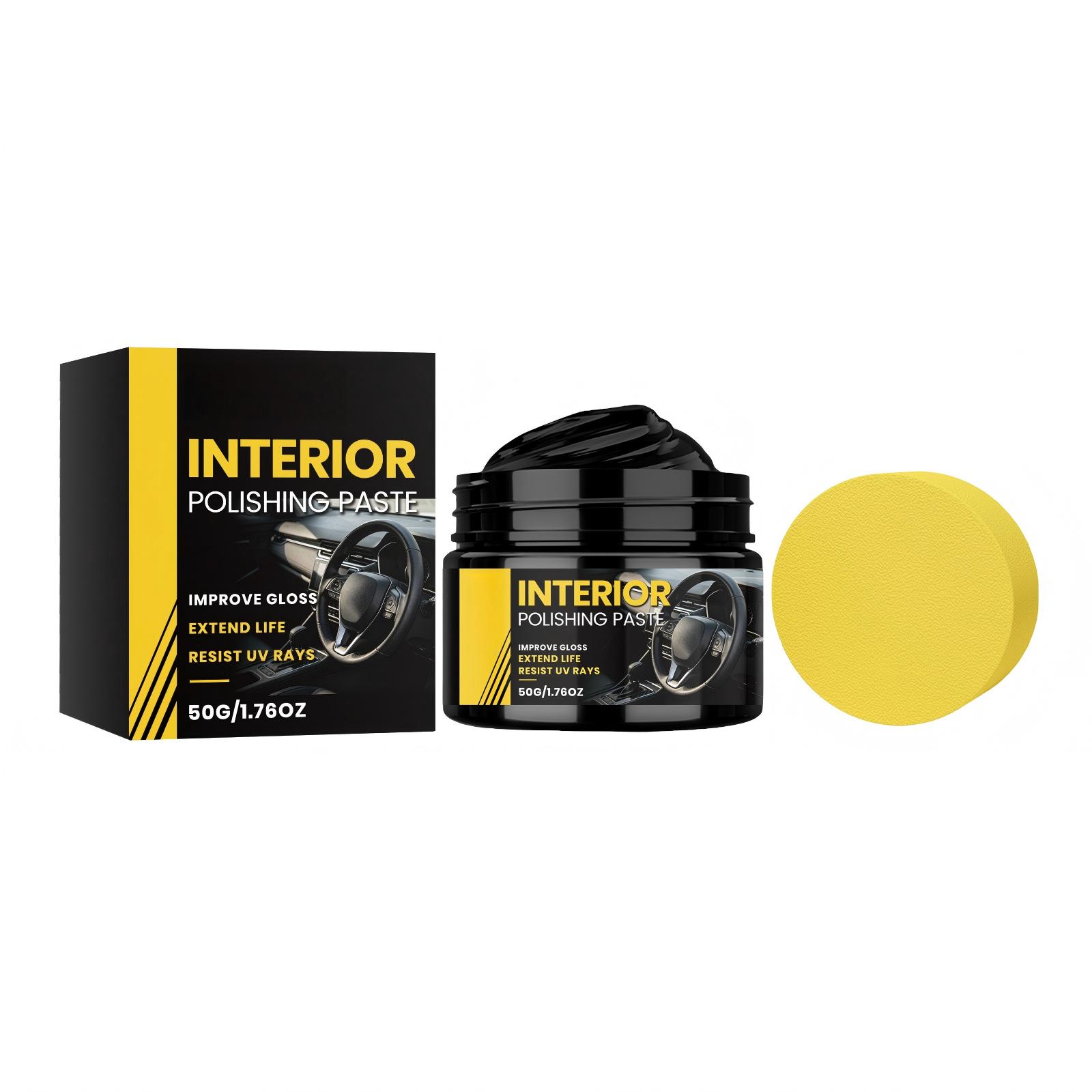Car Interior Plastic Restorer Paste for Dashboard Trim and Plastic Parts Repair and Maintenance Easy Application and Long-Lasting Effect One Size чёрный
Car Interior Plastic Restorer Paste for Dashboard Trim and Plastic Parts Repair and Maintenance Easy Application and Long-Lasting Effect One Size чёрный