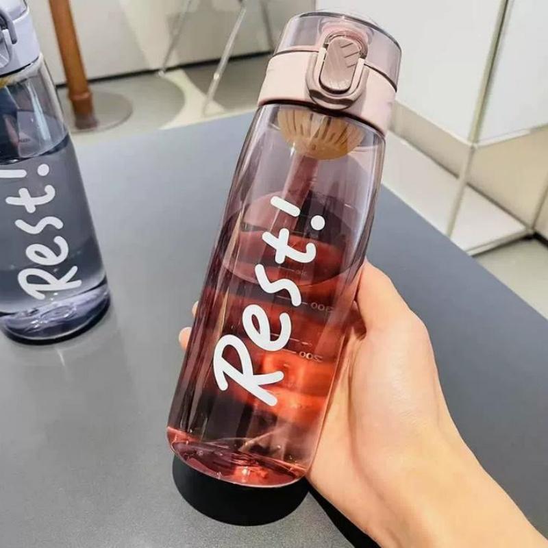 500ml Large Capacity Summer Transparent Sport Water Bottle Leak-Proof Portable Drinking Kettle With Sippy Handle Juice Milk Cup червоний
500ml Large Capacity Summer Transparent Sport Water Bottle Leak-Proof Portable Drinking Kettle With Sippy Handle Juice Milk Cup червоний