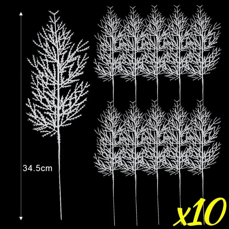10/60PCS White Artificial Pine Needles DIY Wreath Christmas Tree Fake Plants Ornaments Home Garden New Year Party Decor Supply
10/60PCS White Artificial Pine Needles DIY Wreath Christmas Tree Fake Plants Ornaments Home Garden New Year Party Decor Supply