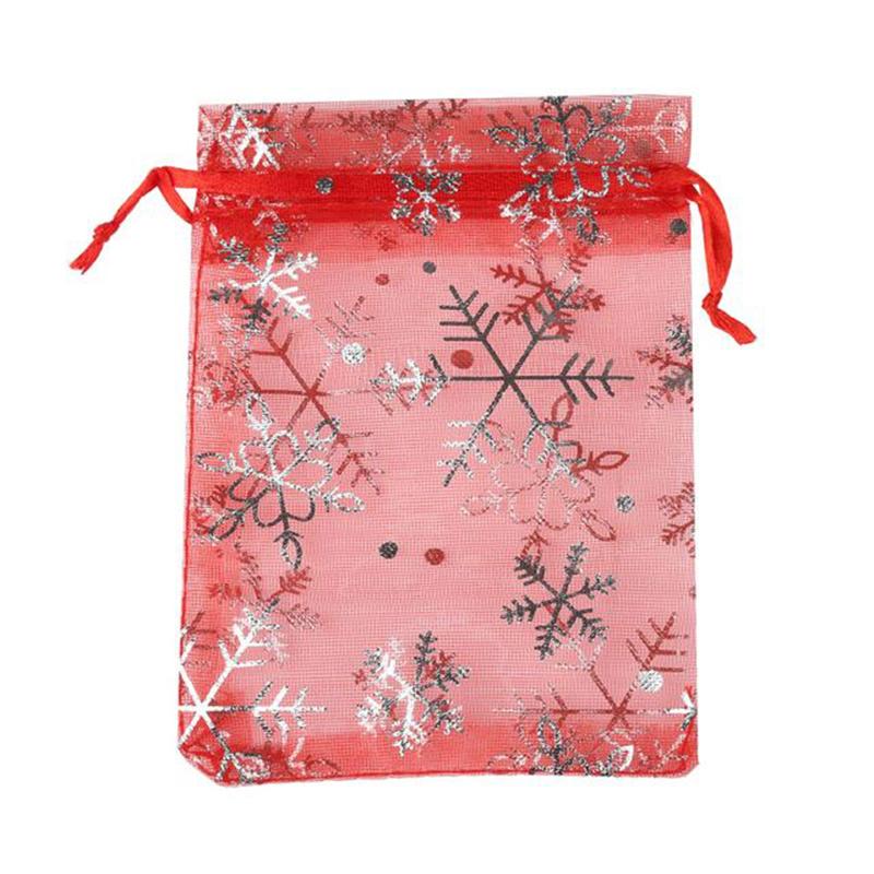 100 Christmas Drawstring Drawstring Mesh Bags Snowflake Organza Holiday Storage Decoration Wedding Gift Ornament Candy Bags 7x9&none
100 Christmas Drawstring Drawstring Mesh Bags Snowflake Organza Holiday Storage Decoration Wedding Gift Ornament Candy Bags 7x9&none