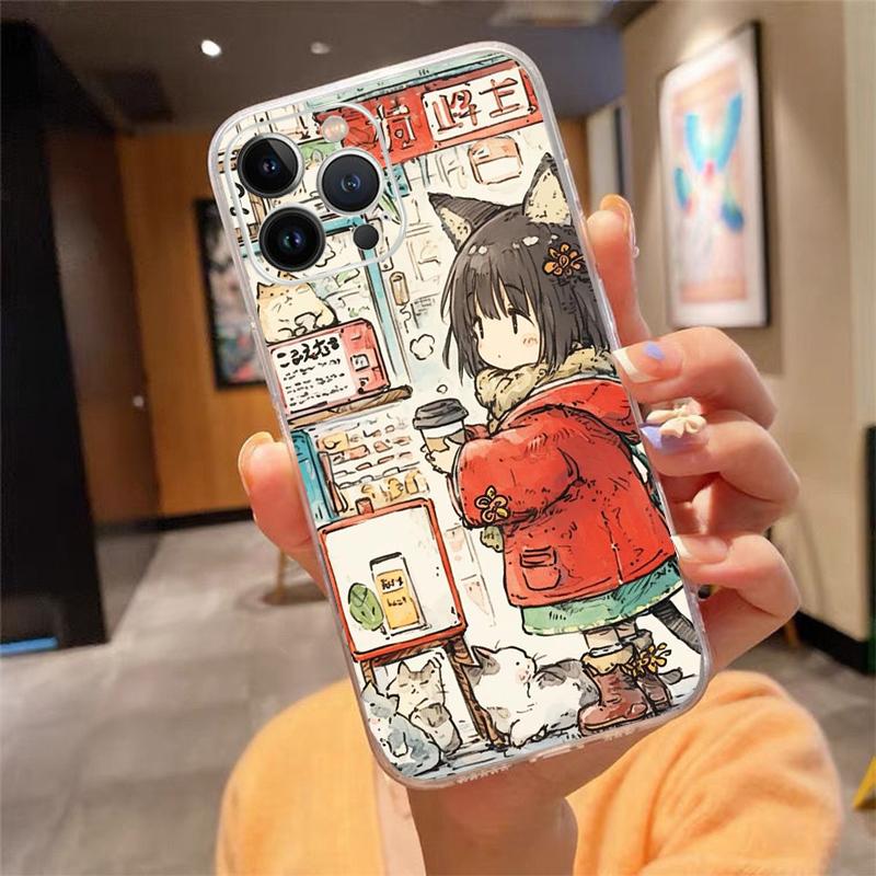 Phone Case For iphone 17 Pro Air 17ProMax 16 15 14 13 Pro Max 16 15 14 13 Pro 15Plus Japan INS Cartoon Cute Cat Girl iphone 16
Phone Case For iphone 17 Pro Air 17ProMax 16 15 14 13 Pro Max 16 15 14 13 Pro 15Plus Japan INS Cartoon Cute Cat Girl iphone 16