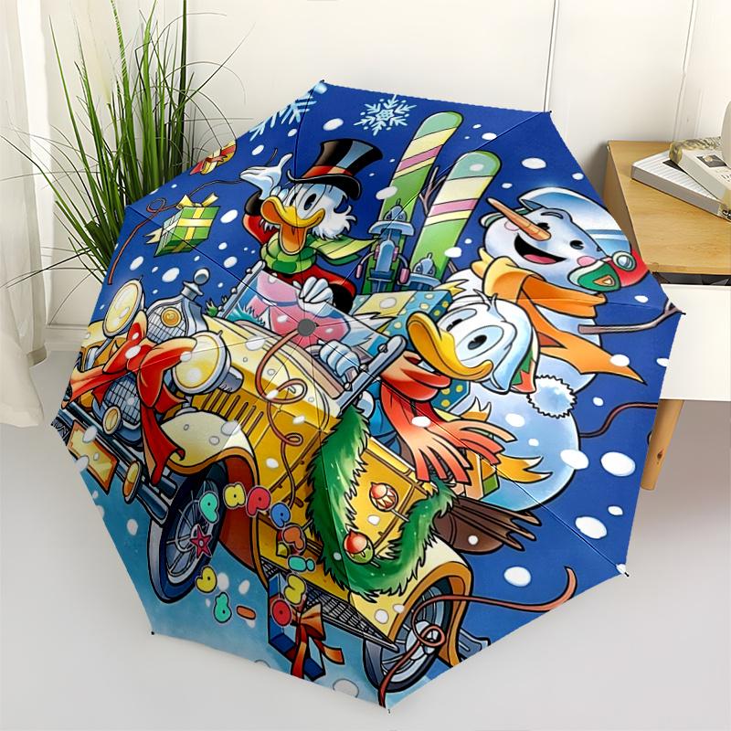 1pc Christmas Snowman Duck Family Carrying Presents Automatic Folding Umbrella - Portable 3-Fold Design with 8-Rib Iron Frame Outdoor Umbrel
1pc Christmas Snowman Duck Family Carrying Presents Automatic Folding Umbrella - Portable 3-Fold Design with 8-Rib Iron Frame Outdoor Umbrel