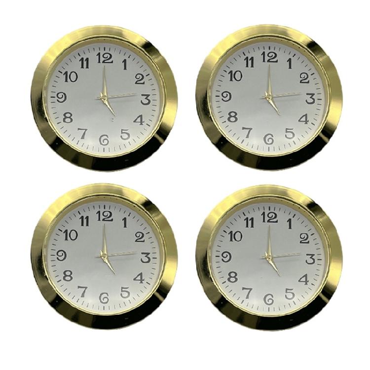 4Pcs Multipurpose 55mm Quartzs Clock Heads with Arabic or Roman Numerals for Precisions and Styling In Various Setting
4Pcs Multipurpose 55mm Quartzs Clock Heads with Arabic or Roman Numerals for Precisions and Styling In Various Setting