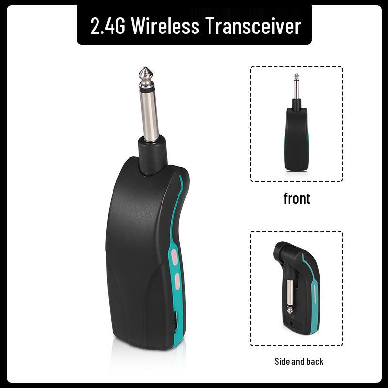 2.4G Wireless Receiver & Transmitter for Electric Guitars & Wind Instruments with Audio Amplifier & Microphone Pickup
2.4G Wireless Receiver & Transmitter for Electric Guitars & Wind Instruments with Audio Amplifier & Microphone Pickup