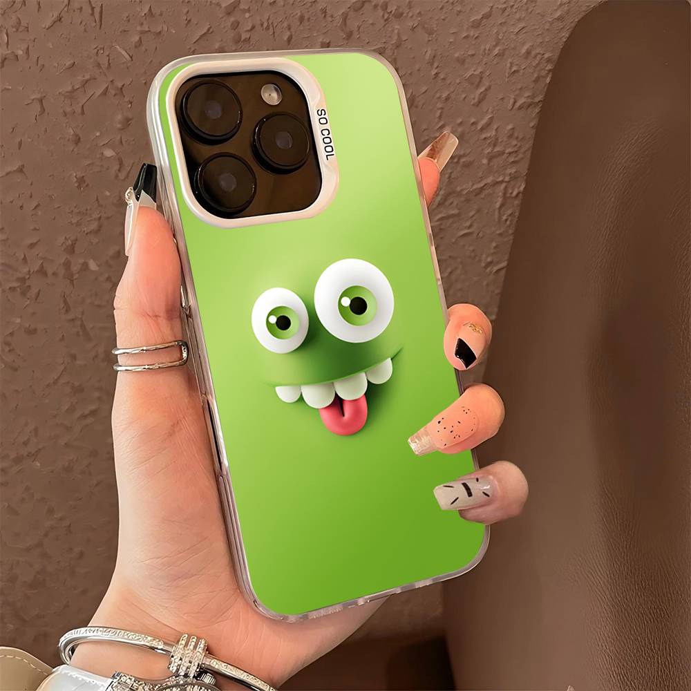 Funny Face Phone Case For IPhone 17 16 15 14 11 12 13 Pro Max Plus Pro Colored Silver Cover iPhone 14 pro
Funny Face Phone Case For IPhone 17 16 15 14 11 12 13 Pro Max Plus Pro Colored Silver Cover iPhone 14 pro